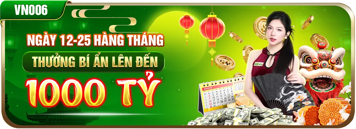 Banner khuyến mãi Nổ Hũ với vòng quay miễn phí và tiền thưởng